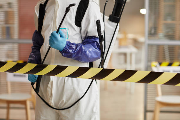 Professional Crime Scene Cleanup technician working in Helm, CA
